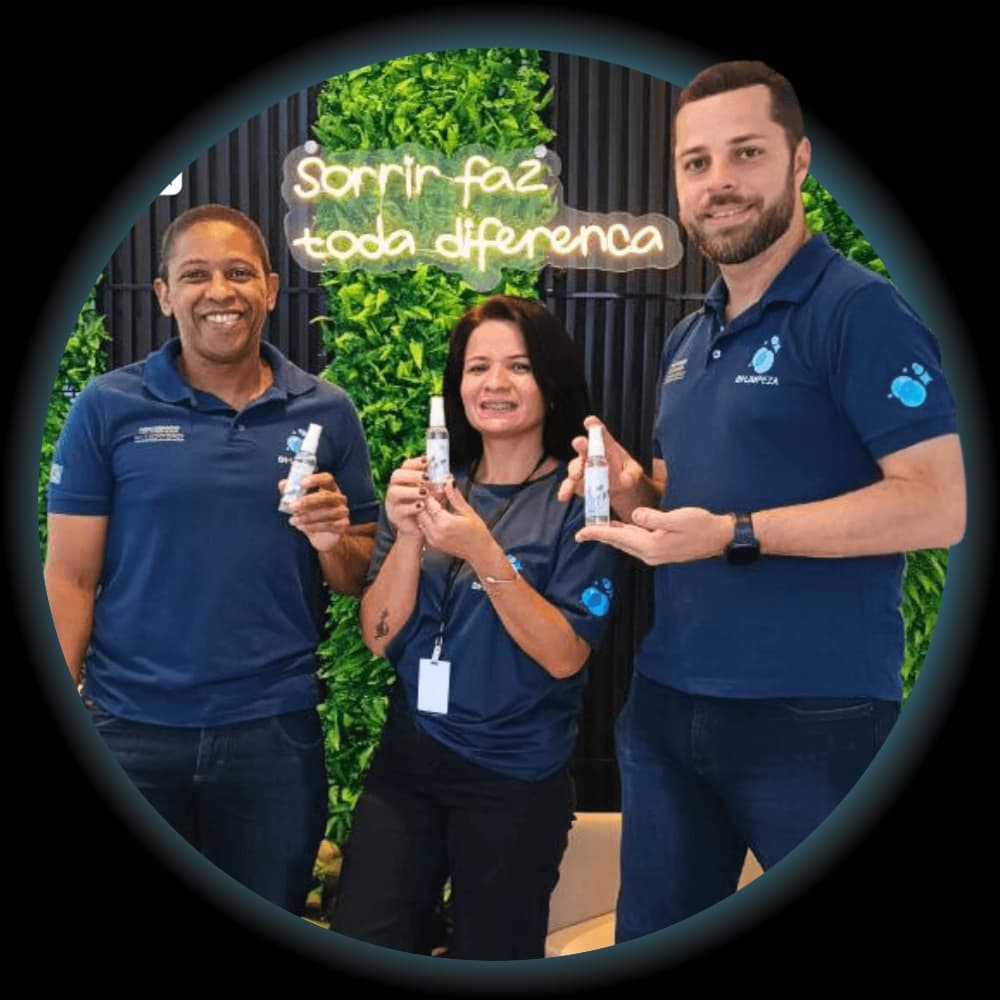 Equipe Di Limpeza - Sorrir faz toda diferença